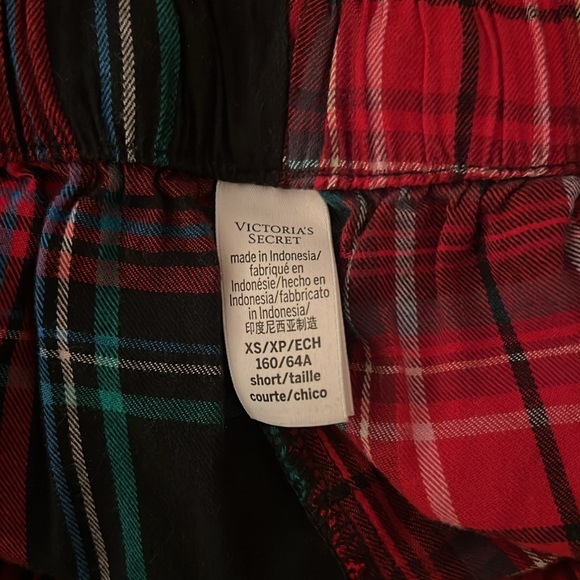 Victoria Secret light flannel pjs. XS - Picture 3 of 5